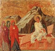 Duccio di Buoninsegna The Holy Woman at the Sepulchre USA oil painting reproduction